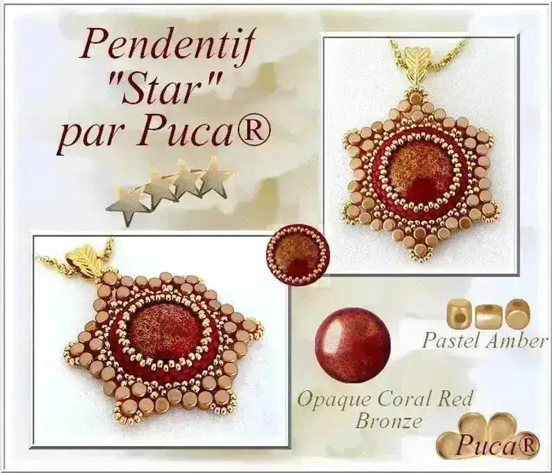 Cabochons par Puca, 18mm or 25mm, Milky Collection - The Argus Collection