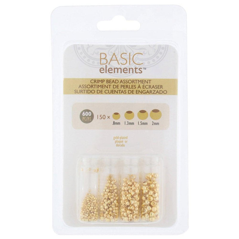 So Handy! Crimp Bead Assortment, 600 Pieces - The Argus Collection