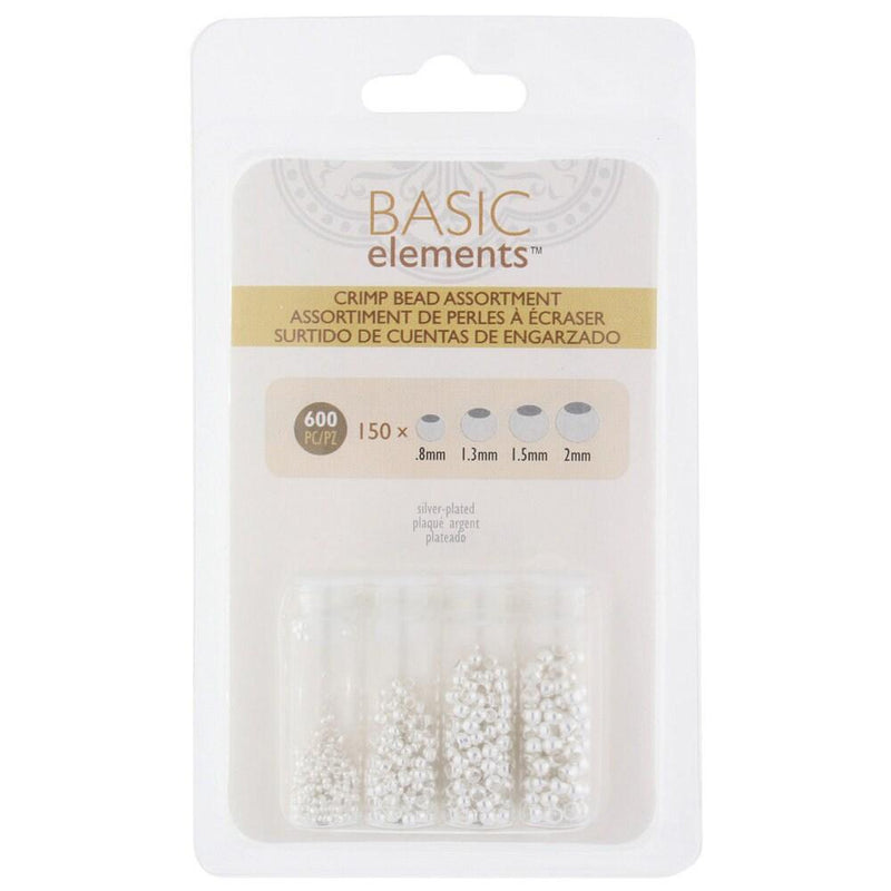 So Handy! Crimp Bead Assortment, 600 Pieces - The Argus Collection