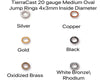 Oval Jump Rings, Medium 4x3mm I.D. 20 Gauge, Tierracast, 25 or 100 Pieces - The Argus Collection