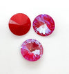 Brilliance Crystal Rivolis, 1122, 12mm, 4 Colors - The Argus Collection