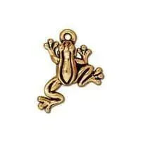 Tierracast Leap Frog Charms or Dangles, 2 Pcs. 5 Finishes - The Argus Collection