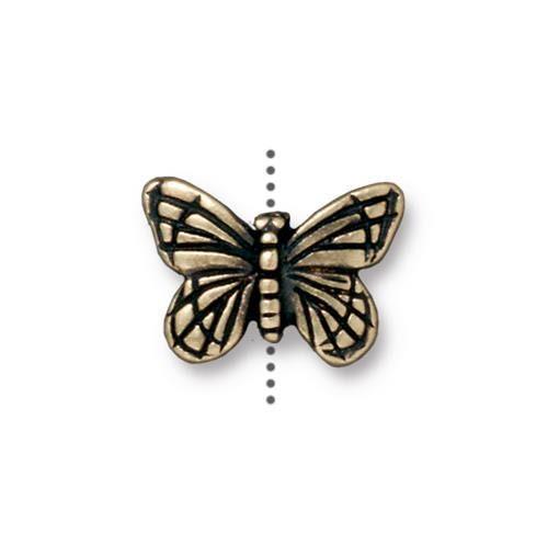 Monarch Butterfly Beads in 4 Finishes - The Argus Collection