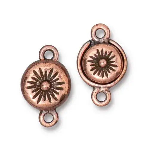 Starburst Magnetic Clasps, Tierracast, 4 Finishes - The Argus Collection