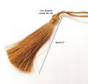 Medium Silky Tassels, 2 Pcs. 8cm - The Argus Collection