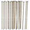 Head Pins, Excellent Flat Top, 20 or 21 Gauge, TierraCast - The Argus Collection