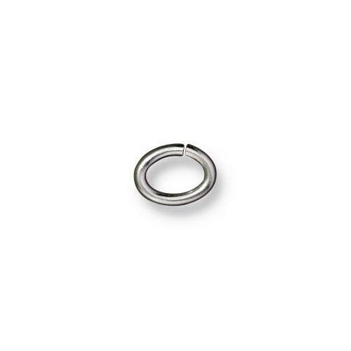 Large Oval Jump Rings, 5x3.5mm I.D, TierraCast, 20 or 50 Pcs. 6 Finishes - The Argus Collection