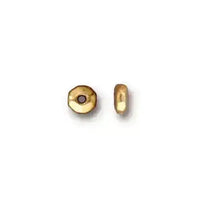 Nugget Heishi or Spacer Bead in 6 Finishes - The Argus Collection