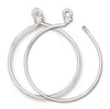 Charm Keeper Hoops, 42mm - The Argus Collection