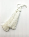 Medium Silky Tassels, 2 Pcs. 8cm - 3.2 Inches - The Argus Collection