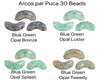 Arcos par Puca (30 Beads) Opal Collection - The Argus Collection