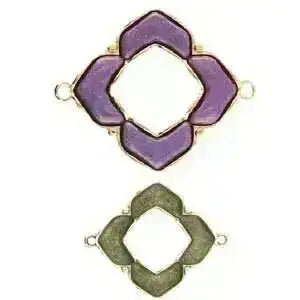 Notino, Cymbal Chevron Pendant Setting or Connector,4 Finishes - The Argus Collection