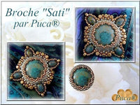 Cabochons par Puca, 25mm, Matte Collection - The Argus Collection