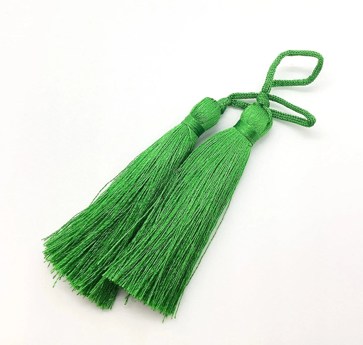 Medium Silky Tassels, 2 Pcs. 8cm - 3.2 Inches - The Argus Collection