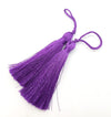 Medium Silky Tassels, 2 Pcs. 8cm or 3 inches, - The Argus Collection