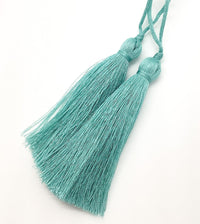 Medium Silky Tassels, 2 Pcs. 8cm, 3.2 Inches, - The Argus Collection