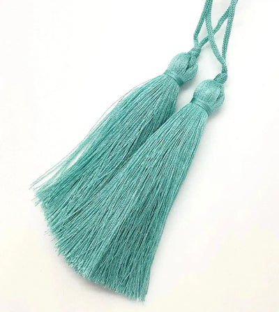 Medium Silky Tassels, 2 Pcs. 8cm, 3.2 Inches, - The Argus Collection