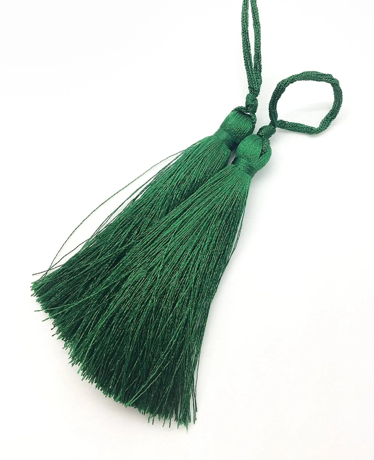 Medium Silky Tassels, 2 Pcs. 8cm, ~3 Inches - The Argus Collection