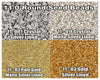 11/0 Miyuki Seed Beads 8.5g, 23g, 11-0001, 11-0001F,11-0002, 11-0003 - The Argus Collection