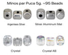 Minos par Puca 5g Silver/Crystal Mix Collection - The Argus Collection