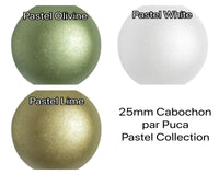 Cabochons par Puca, 25mm, Pastel I Collection - The Argus Collection