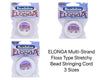 Elonga, Multi-Strand Stretch Cord, Knotting Cord, 3 sizes, 3 lengths - The Argus Collection