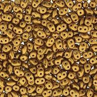 Superduo Beads, Bronze Collection, 10g. 4 Colors - The Argus Collection