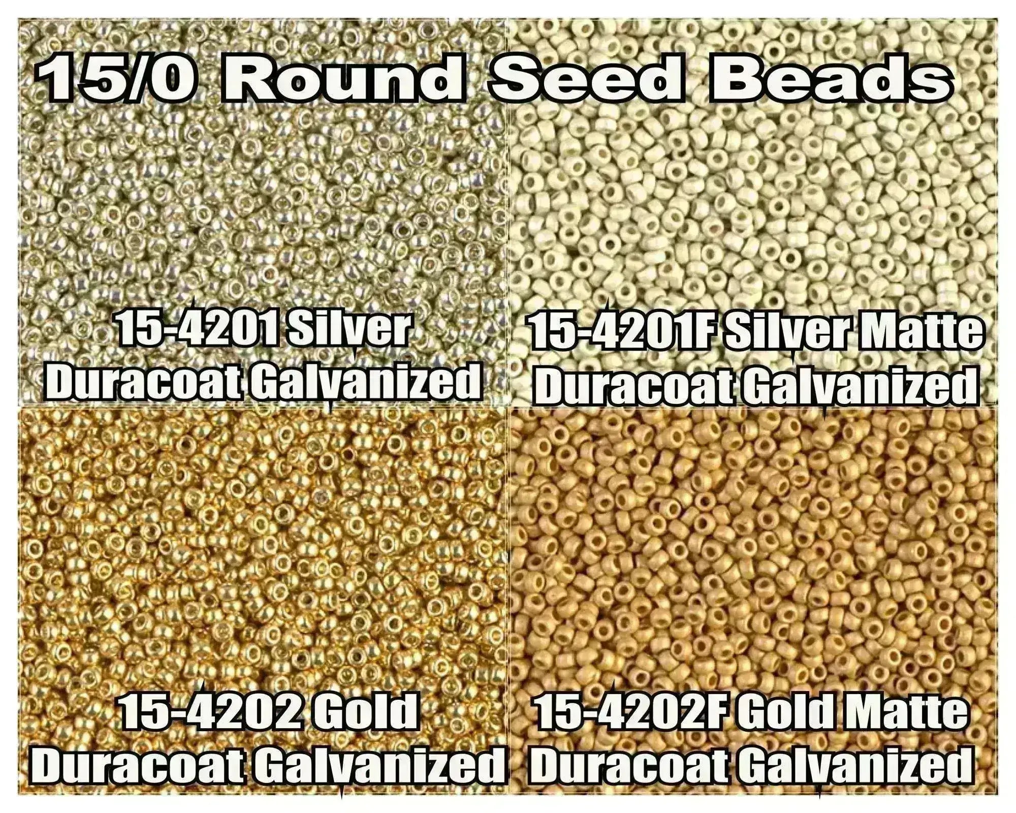 Seed Beads by Miyuki we have ALL of the colors! – The Argus