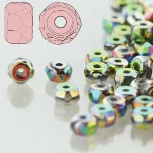 TRUE2 Faceted Rondelle Micro Spacers in 4 Colors - The Argus Collection