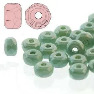 True2 Faceted Rondelle Micro Spacers in 4 Colors - The Argus Collection