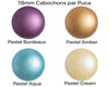 Cabochons par Puca, 18mm, Pastel I Collection - The Argus Collection