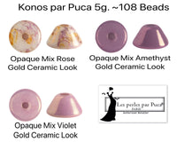 Konos par Puca 5g Gold Ceremic Collection - The Argus Collection