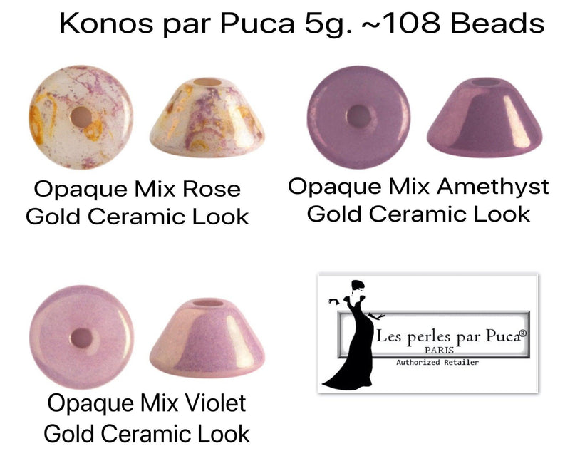 Konos par Puca 5g Gold Ceremic Collection - The Argus Collection