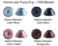 Konos par Puca 5g Matte Metallic Collection I - The Argus Collection