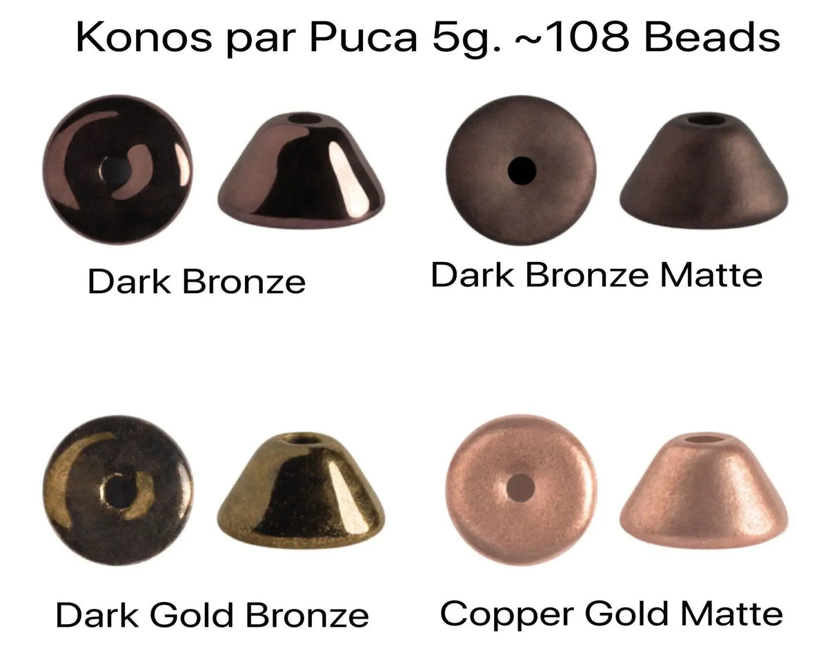 Konos par Puca 5g Metal Mix Collection - The Argus Collection