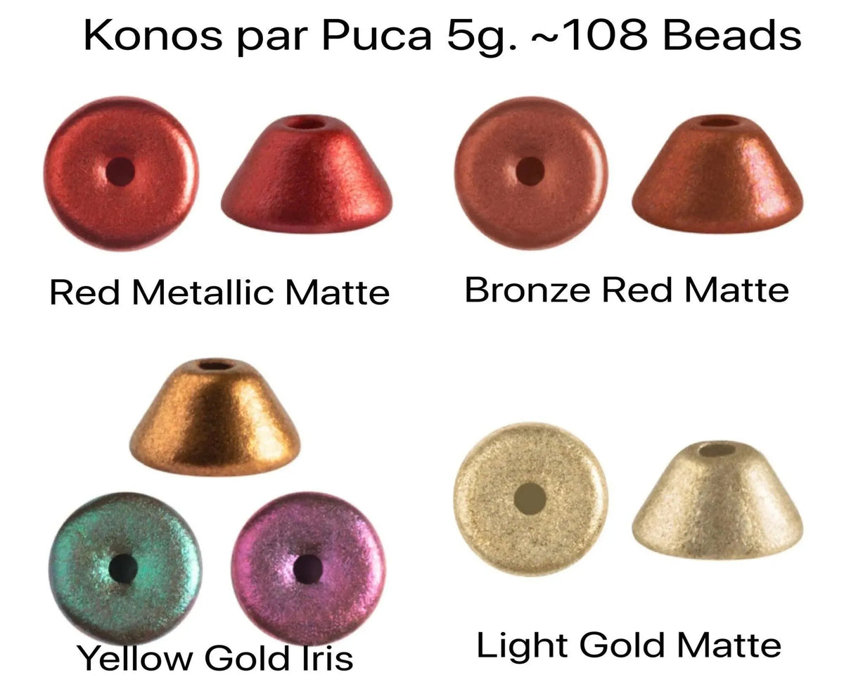 Konos par Puca 5g Metallic Matte Collection - The Argus Collection