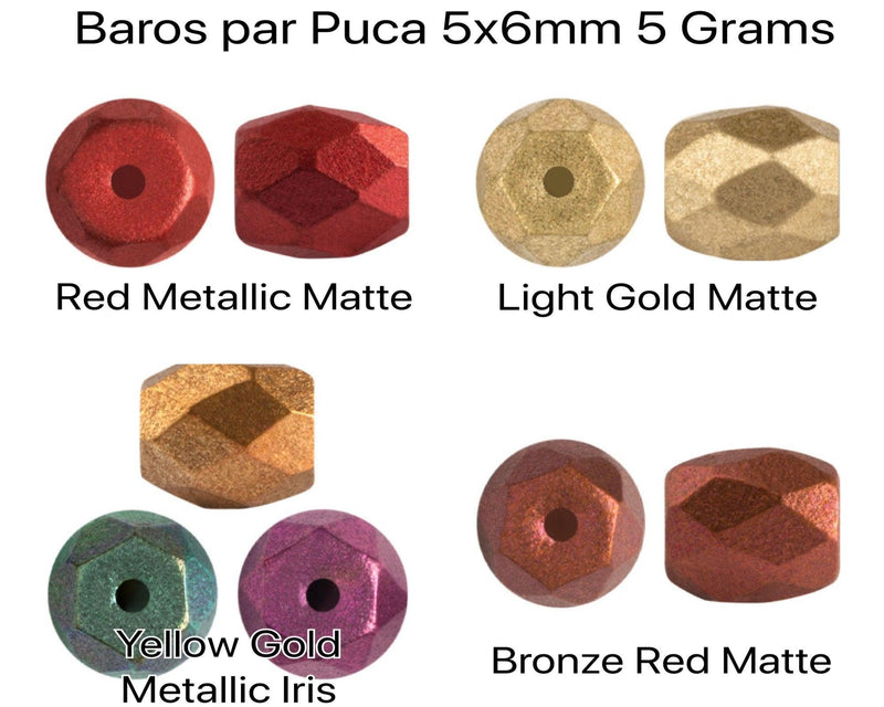 Baros par Puca 5g Metallic Matte Collection - The Argus Collection