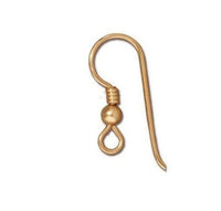 Sterling Silver or 14/20 Gold Filled Earring Wires with a Coil or Coil & 3mm Ball - The Argus Collection