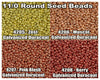 11/0 Miyuki Seed Beads 23g, 11-04205, 11-04206, 11-04207, 11-04208 - The Argus Collection