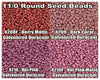 11/0 Miyuki Seed Beads 23g, 11-4208, 11-4209, 11-4210, 11-4210F - The Argus Collection