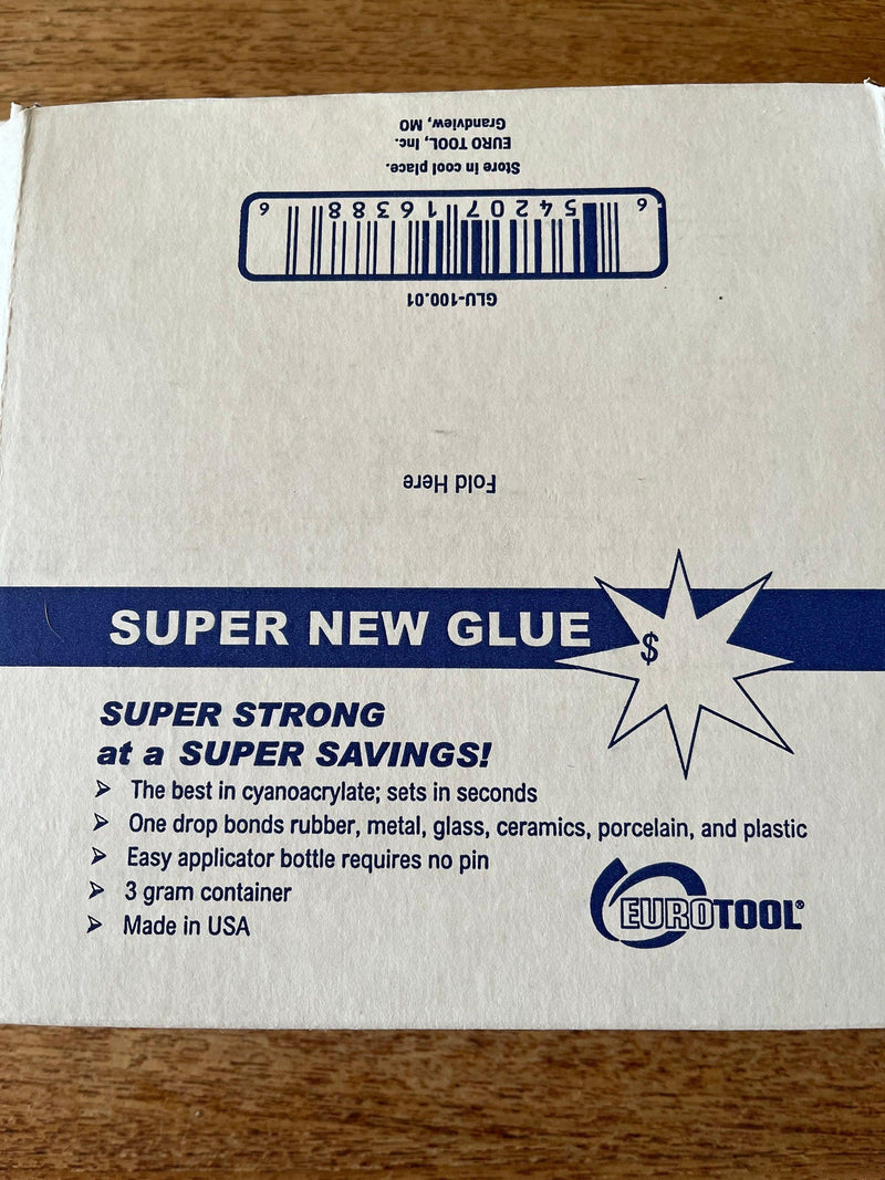 Super New Glue, Multi Function Jewelry Adhesive, no Stopper required - The Argus Collection