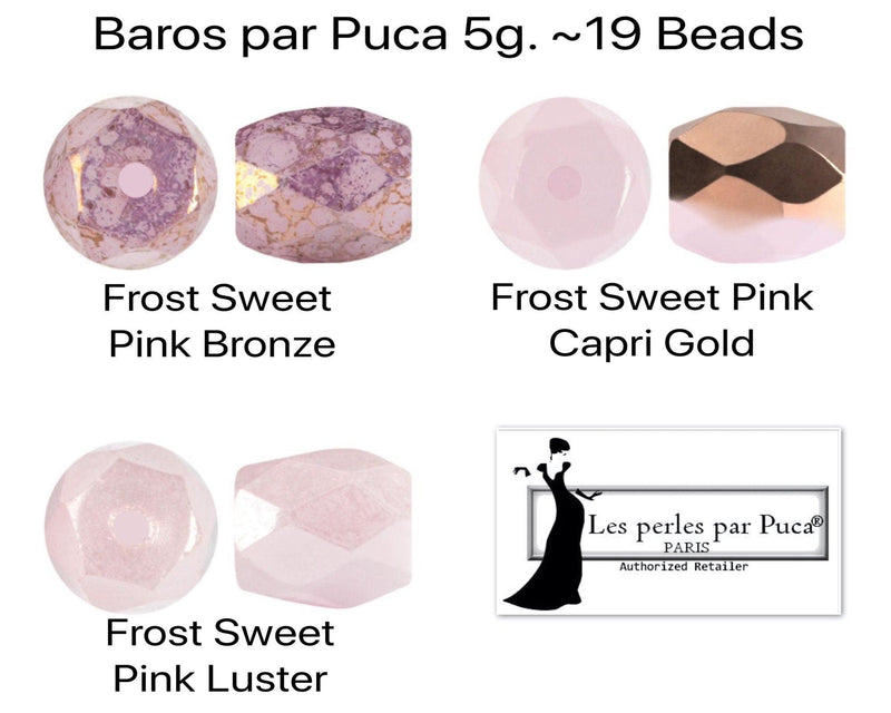 Baros par Puca 5g Sweet Pink Finish Collection - The Argus Collection