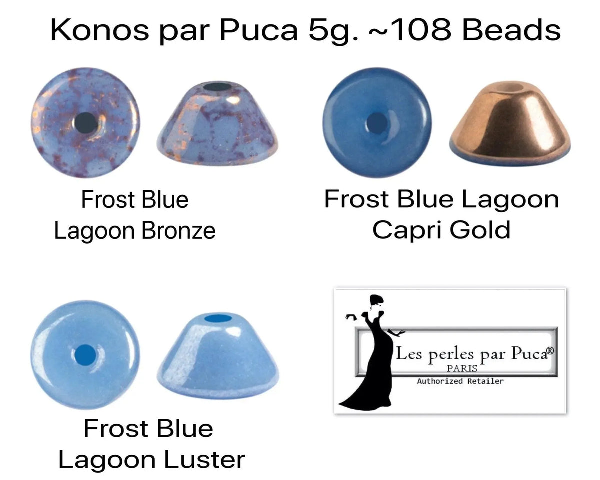 Konos par Puca 5g Blue Lagoon Finish Collection - The Argus Collection