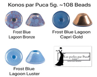 Konos par Puca 5g Blue Lagoon Finish Collection - The Argus Collection