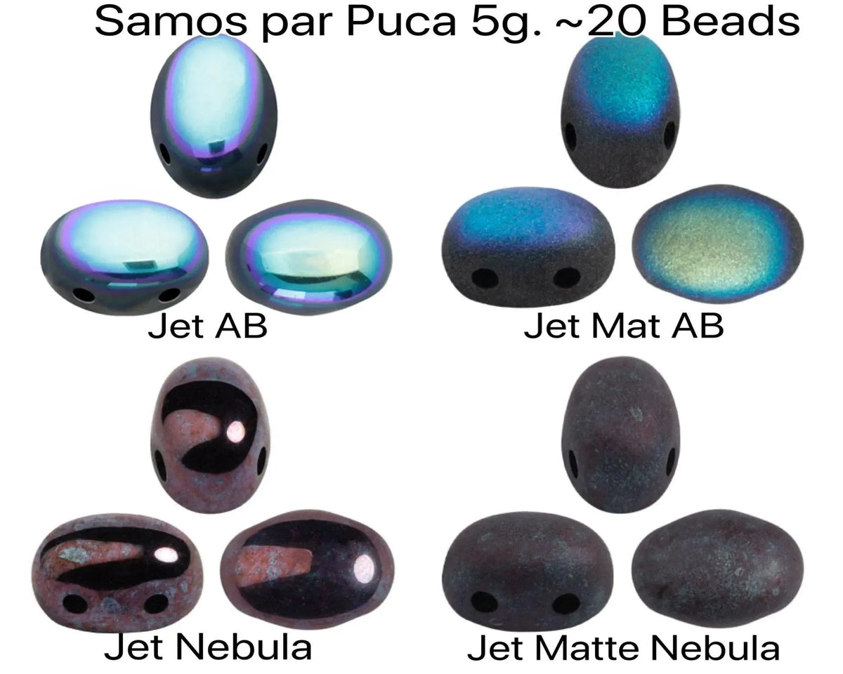 Samos par Puca 5g Jet Finish Collection - The Argus Collection