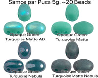 Samos par Puca 5g Opaque Green Collection - The Argus Collection