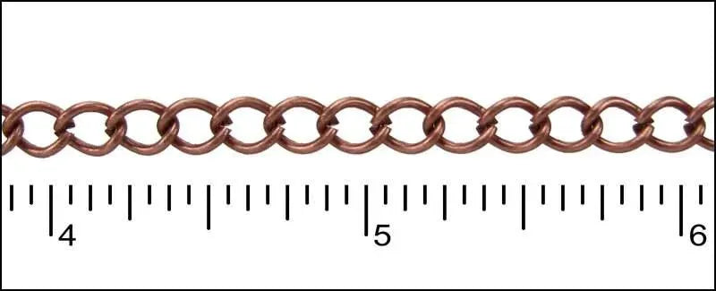 Small Curb Euro Chain, 4 Finishes - The Argus Collection