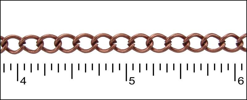 Small Curb Euro Chain, 4 Finishes - The Argus Collection