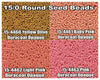 15/0 Miyuki Round Seed Beads 8.2g 15-4460, 15-4461, 15-4462, 15-4463 - The Argus Collection