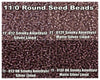 11/0 Miyuki Seed Beads 23g, 11-0012, 11-0012F, 11-0013, 11-0013F - The Argus Collection